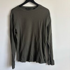 Zara Dark Green Long Sleeve Tee